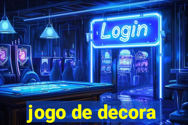 jogo de decora