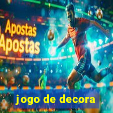 jogo de decora