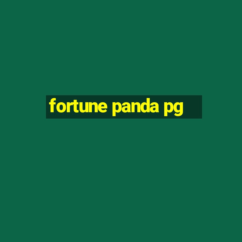 fortune panda pg