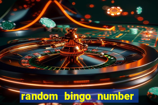 random bingo number generator 1-90