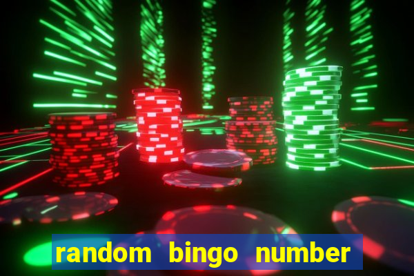 random bingo number generator 1-90