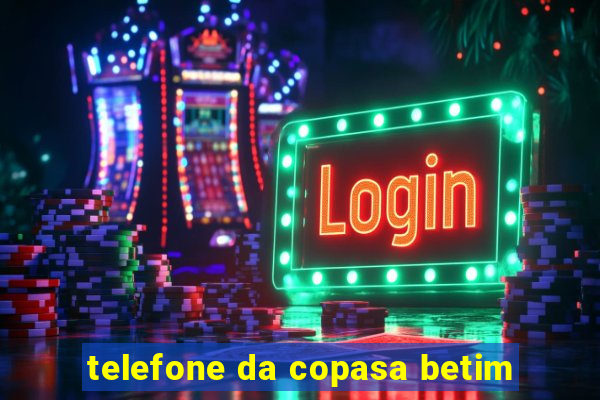 telefone da copasa betim