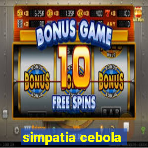 simpatia cebola