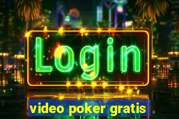 video poker gratis