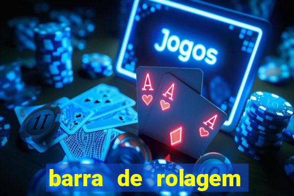 barra de rolagem descendo sozinha win10