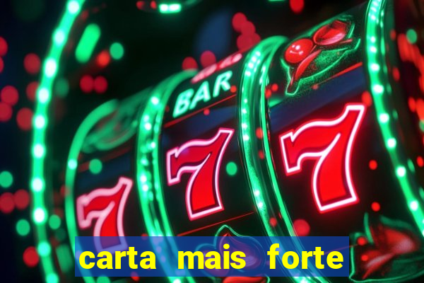 carta mais forte do poker