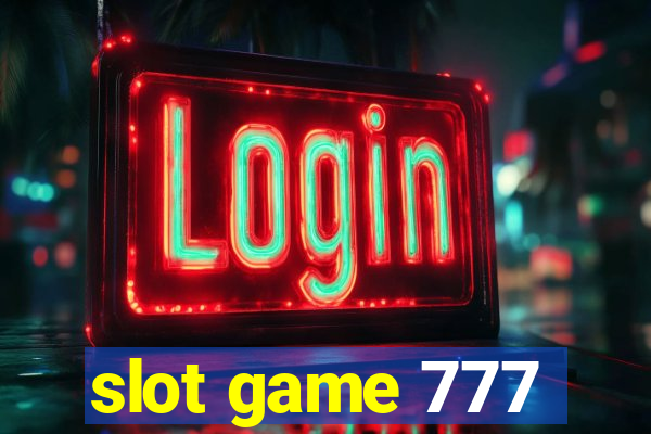 slot game 777