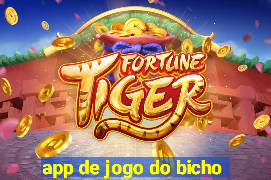 app de jogo do bicho