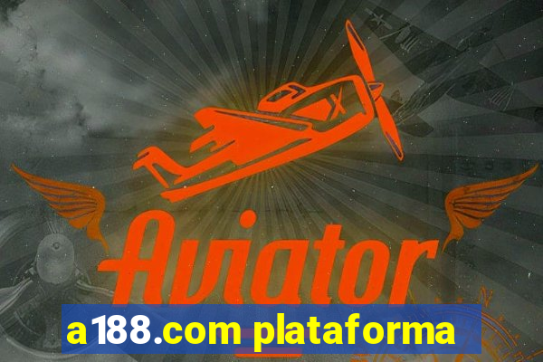 a188.com plataforma