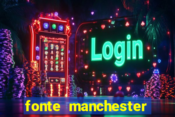 fonte manchester city download