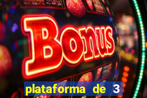 plataforma de 3 reais pg