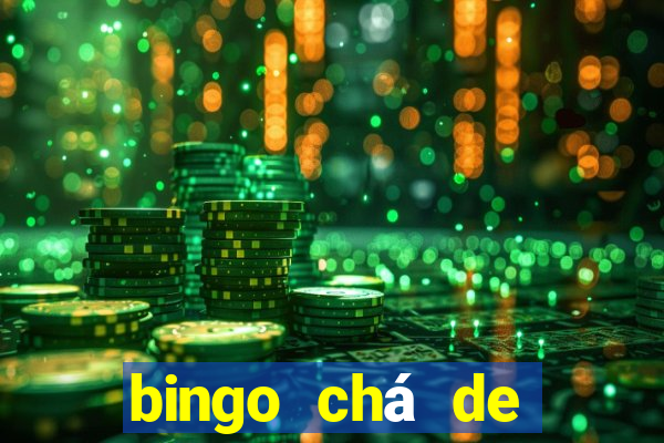 bingo chá de bebê excel