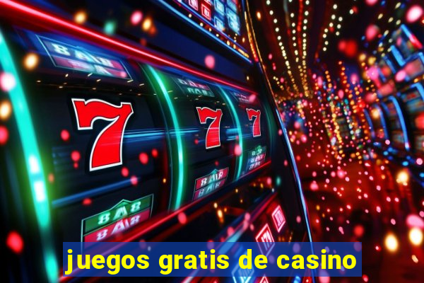 juegos gratis de casino