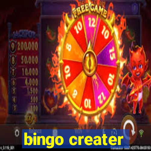 bingo creater