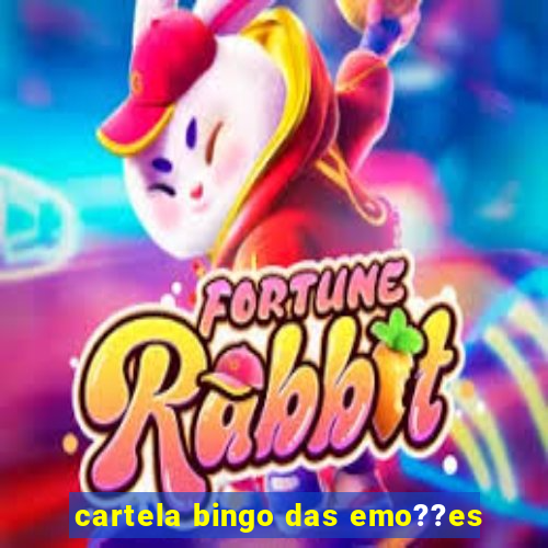 cartela bingo das emo??es