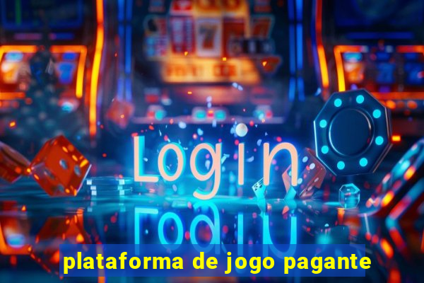 plataforma de jogo pagante