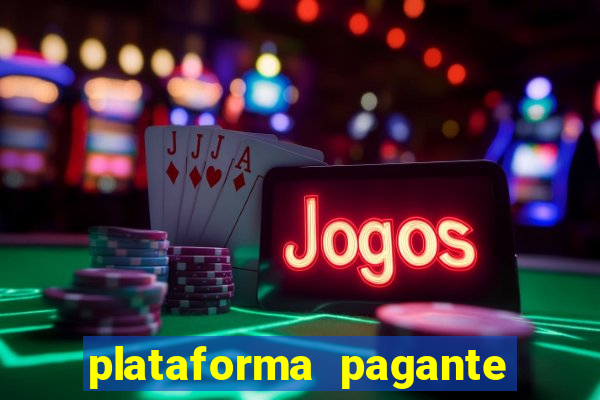 plataforma pagante fortune tiger