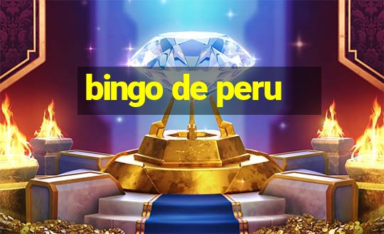 bingo de peru