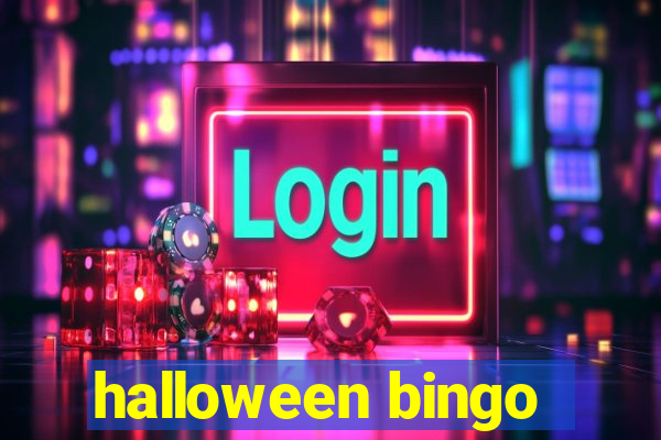 halloween bingo