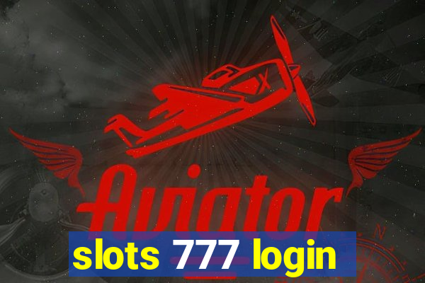 slots 777 login