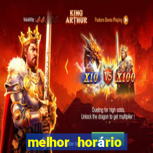 melhor horário para jogar fortune tigre