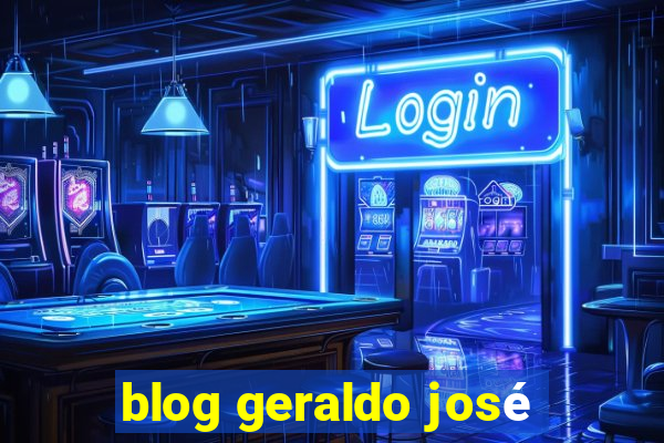 blog geraldo josé