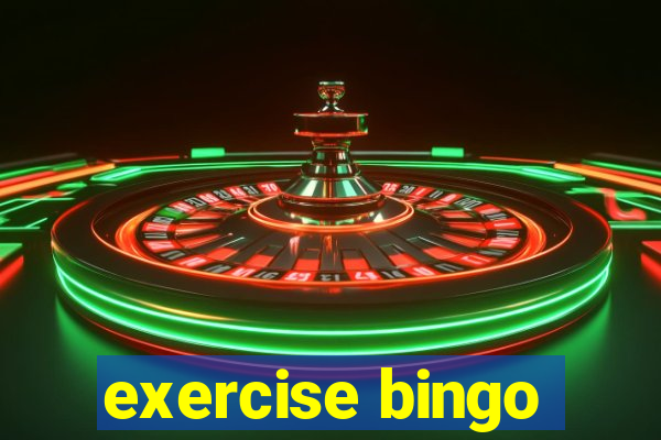 exercise bingo