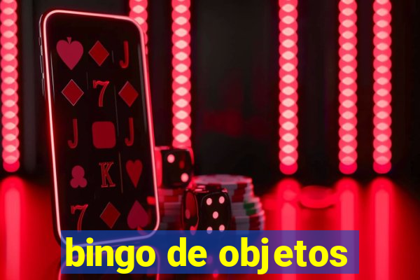 bingo de objetos