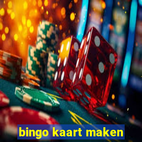 bingo kaart maken