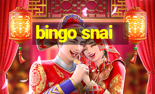 bingo snai