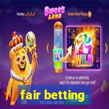 fair betting