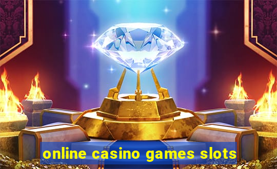 online casino games slots