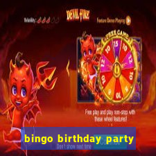 bingo birthday party