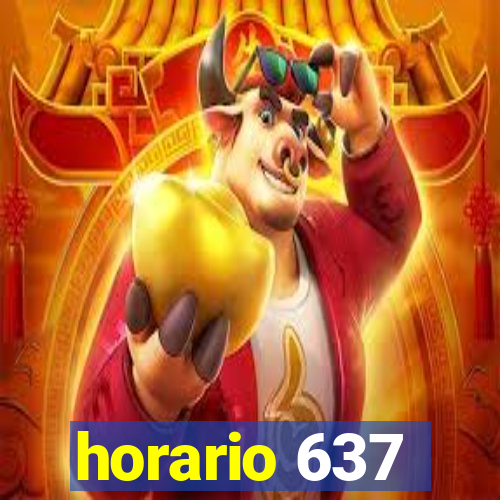 horario 637