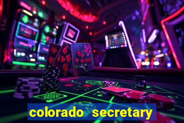 colorado secretary of state bingo