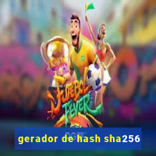 gerador de hash sha256