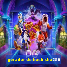 gerador de hash sha256