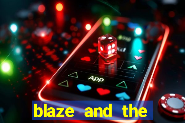 blaze and the monster machines logo font