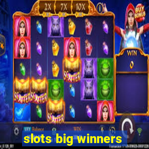 slots big winners