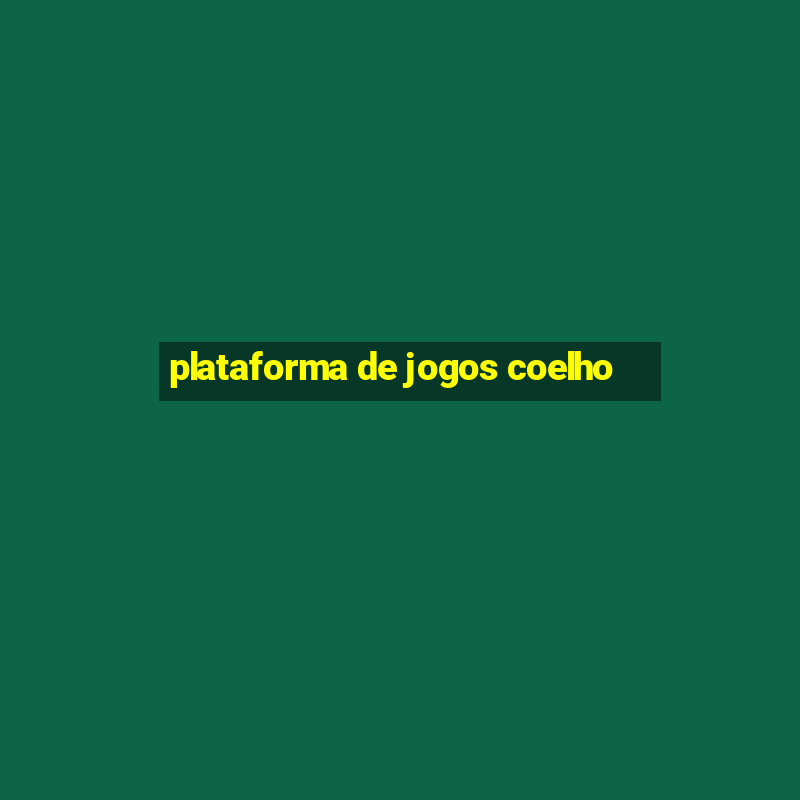 plataforma de jogos coelho