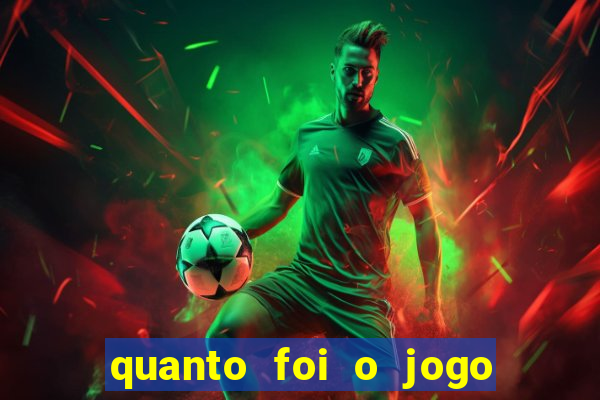 quanto foi o jogo do paisandu