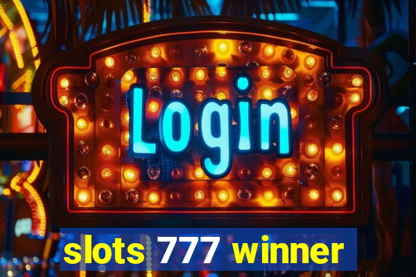 slots 777 winner