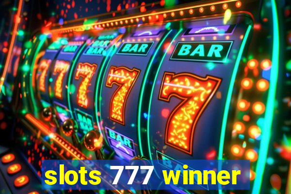 slots 777 winner