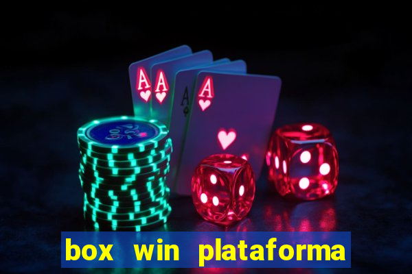 box win plataforma de jogos