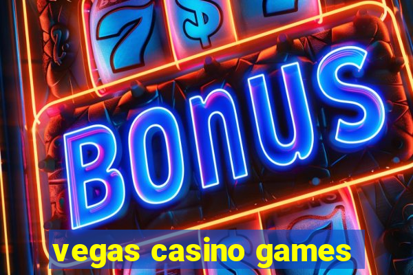 vegas casino games