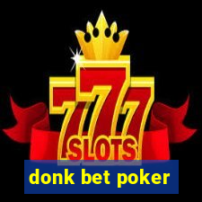 donk bet poker