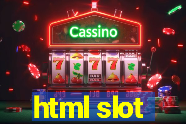 html slot