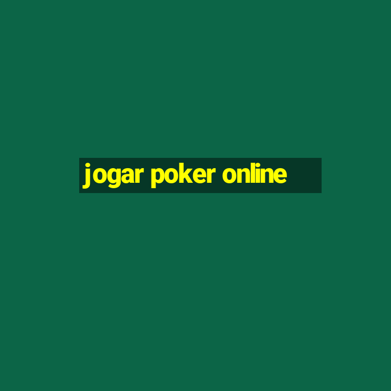 jogar poker online