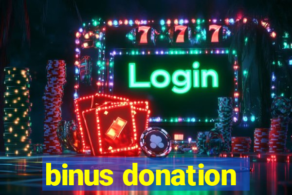 binus donation