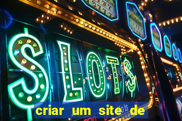 criar um site de jogos online